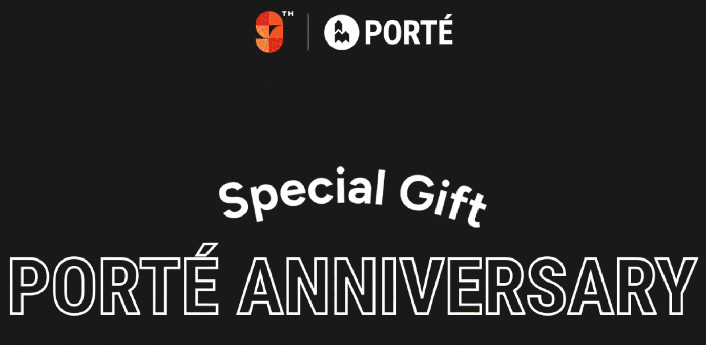 9 Tahun PORTE: Dapatkan Hadiah Spesial Untuk Proyek Anda